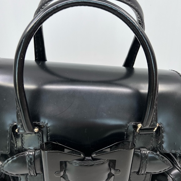 Gucci Black Coated Canvas and Leather Large Queen Satchel - Picture 11 of 16